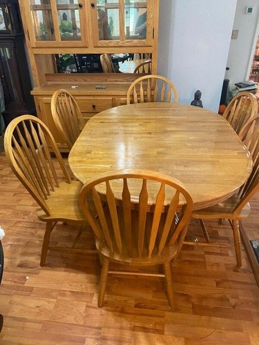 Handcrafted amish dining set - amish,